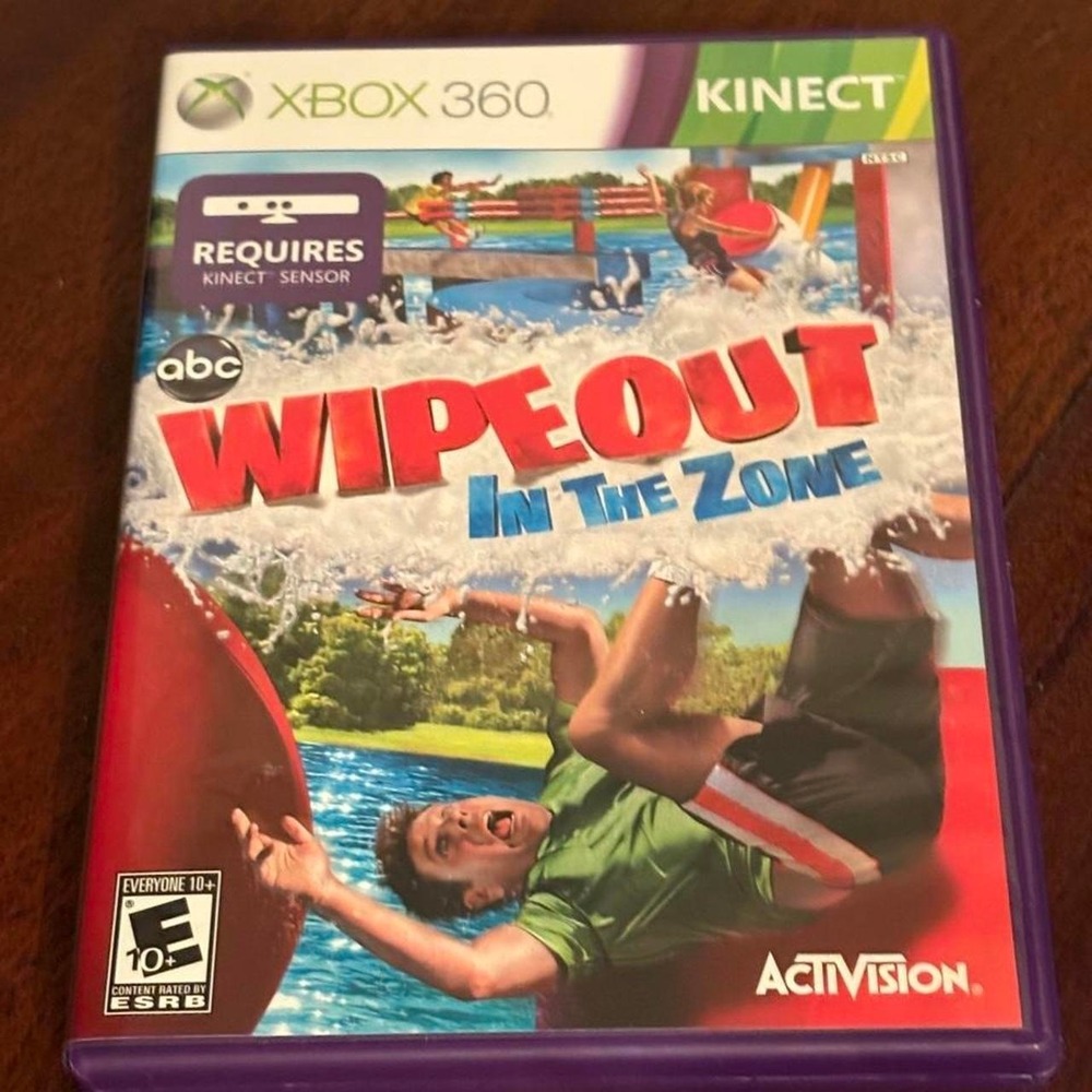 Xbox 360 Kinect Game Bundle - Wipeout & Kinect Adventures (NEW/SEALED)